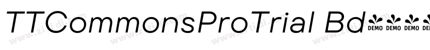 TTCommonsProTrial Bd字体转换 TTCommonsProTrial Bd字体转换
